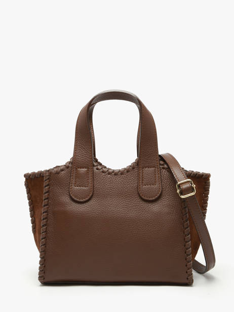 Handtas Velvet Caviar Milano Bruin velvet caviar VC25111 ander zicht 4